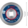 Bosch Professional 1 x Expert HardCeramic X-Lock Diamond Cutting Discs
