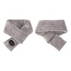 Electric Heated Neck Scarf Vibration Massage Double Sided Velvet Thick