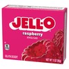 Jell-O Raspberry Gelatin Dessert Mix, 3 oz Box (Pack of