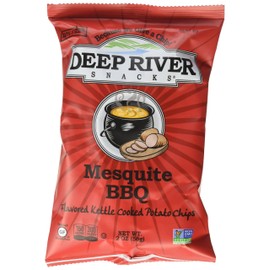 Deep River Snacks Kettle Chips, Mesquite Bbq, 2 oz, (Pack of 24)