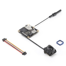 DJI O4 Air Unit for FPV Drone, Digital Transmission System, 20ms Low Latency, 10km Max Range, 4K/60fps Video Recording, 1080p/100fps Live View, 8.2g Lightweight Body, 1/2-inch CMOS Sensor