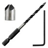 iHelp IH-681 Hexagonal Shaft Drill for Wood, 0.2 inch (4