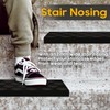 Longing Home Rubber Stair Treads - 30" x 10" 6Pcs,