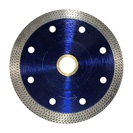 Thin Rim Turbo Pro Diamond Blade - Cuts Ceramic Tile, Porcelain Tile and Porcelain Paver (6")