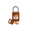 Brady (CPT-BRN-25AL-KD) SafeKey Nylon Lockout Padlock - Compact with Aluminium