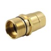 1" NPT Wet-Line Wing Nut Heavy Duty Hydraulic Quick Disconnect