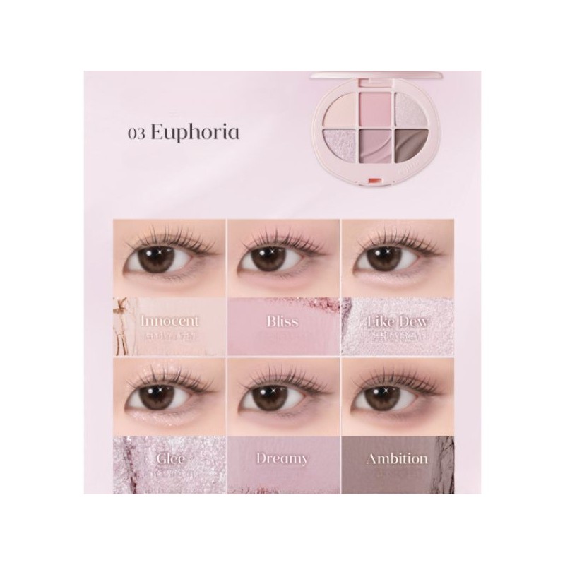 EGLIPS Soft Eye Palette 7.3g~7.6g, Color:06 Silhouette