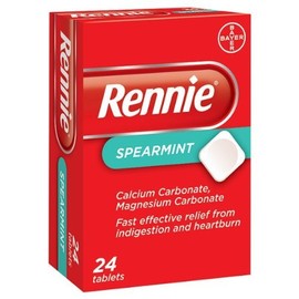 Rennie Spearmint 24 Tablets (Pack of 12 x 24s)