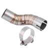 Nikou Exhaust Centre Pipe - Motorcycle Full Exhaust System Centre