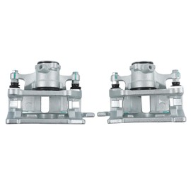 labwork Pair of Rear Disc Brake Caliper with Bracket Replacement for A4 A5 Quattro 2009-2012 Q5 2008-2012 19B7262 19B7263 8K0615403B 8K0615404B