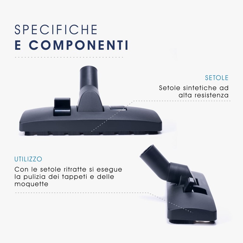 Stakorr Combination Tool with Metal Base for Floor and Carpets