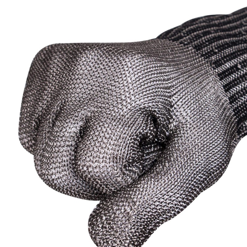 ThreeH Protective Gloves Extend Sleeves 14 Inch 316L Stainless Steel