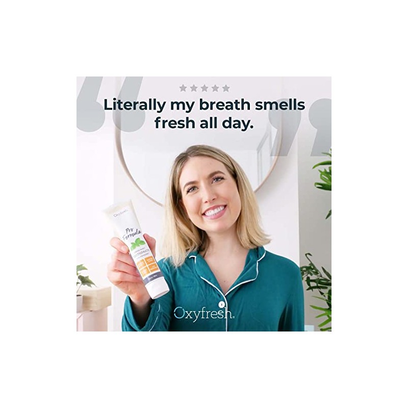 Oxyfresh Original Mint Toothpaste: For Long-Lasting Fresh Breath & Healthy