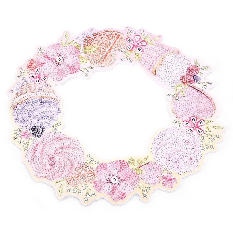 DIY Rhinestones Painting Garland Pattern Crystal Embroidery Picture Decoration KitDZ606