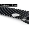 YukaBa Crinkle Potato Cutter 2.9" x 11.8" Stainless Steel Waves