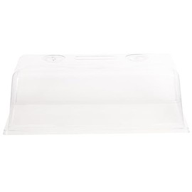 GROWDOTS 7" Tall Clear Humidity Dome 5 Pack Plastic Vented Propagation Dome Propagation Seed Dome