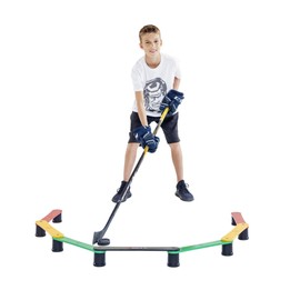 Hockey Revolution Stickhandling Training Aid, Equipment for Puck Control, Reaction Time and Coordination - My Enemy LIT