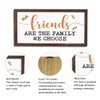 EDCTO Friendship Wooden Frame Signs, Fall Decoration, Best Friend Wood