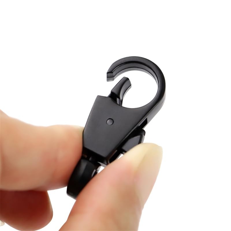 2pcs Levernascan Rotating Key Chain Swivel Snap Hook Wallet Clip