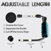 Cuerda de saltar sin cuerda ponderada para entrenamiento, cuerda ajustable