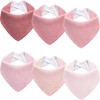 Muslin Baby Bibs 6-Pack Baby Drool Bandana Bibs for Baby