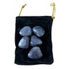 Pandiui23 5 Vesonite Natural Stone - 5 Polished Crystals Vesonite with Energy Properties, Polished Vesonite (Vesonite, 5 PCS)