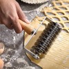 Stainless Steel Lattice Roller Cutter Pizza Bread Pastry Lattice Roller