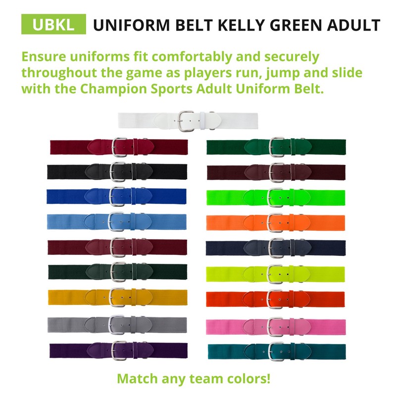 Champion Sports Adult (22-46 Inches), Kelly Green, Adult (22-46 Inches)