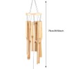 Wind Chime Bamboo Outdoor Large Indoor Outdoor Wood Bamboo Tubes