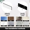 VEHHE Kitchen Roll Holder Under Cabinet, One-handed Tearing Paper Towel