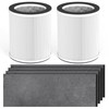 GoKBNY 2-Pack HP400 Series True HEPA Replacement Filter Compatible with