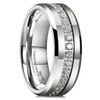 King Will Tungsten Carbide Wedding Band for Men - 8mm