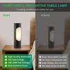 LEDIARY Kosher Lamp for Shabbos, Black Table Lamps and Nightlight