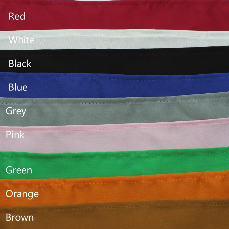 EechicSpace Sublimation Dog Bandana White Chiffon Dog Scarf for Small