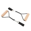Wooden Gymnastic Rings Portable Pull Up Handles Arm Strength Trainer