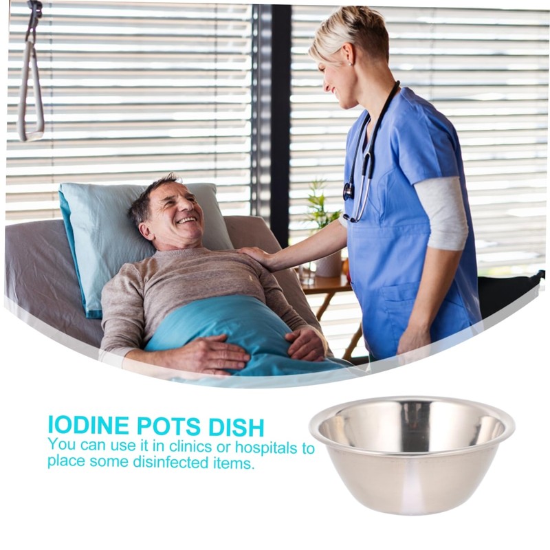 Kichvoe 2pcs Thickened Dressing Bowls Sponge Bowls for Medical Use