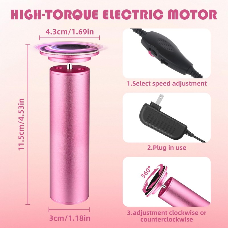 Electric Foot File Hard Skin Remover, Feet File Callus Remove,