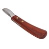 Hoof Trimmer Shears Stainless Steel Blade Rubber Wood Handle Multipurpose