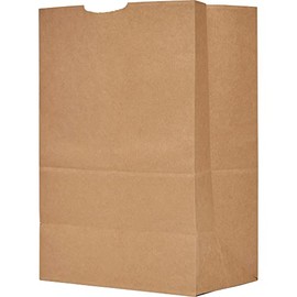 The Bag Company General Grocery Kraft Paper Bags, 17" x 12" x 7", Brown, Bundle Of 500 Bags