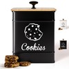 Cookie Jar with Airtight Lid - 1 Gallon - 6"D