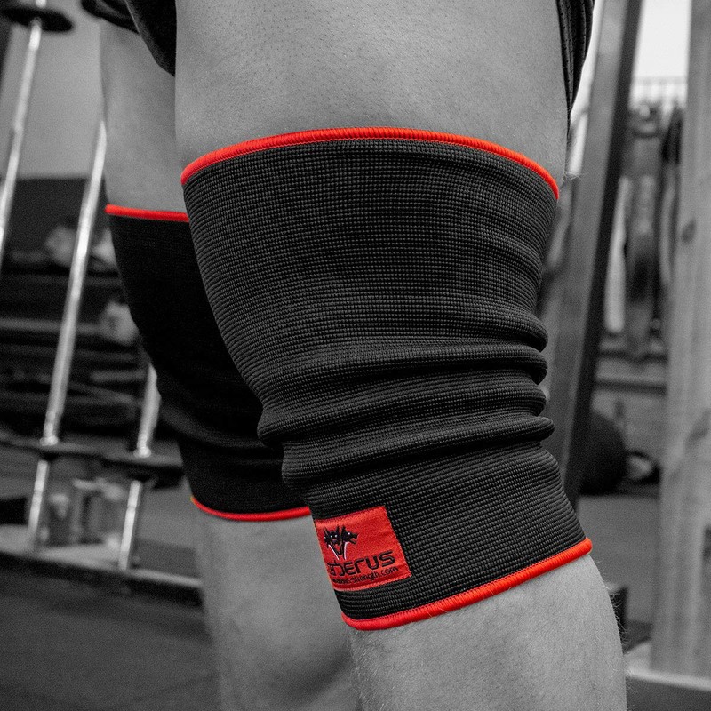 Cerberus Kniebandage, zweilagig, Größe XL, 35-39 cm, 1 Paar