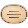 Wadiga BERILO Soap Dish with Bamboo Insert, Wood, Removable, 13