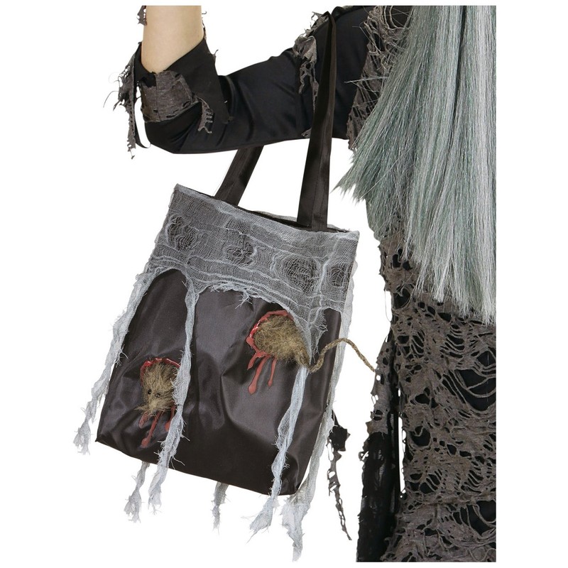 WIDMANN 01428 ? Handbag Bloody Rat Ausgefranstem Netting