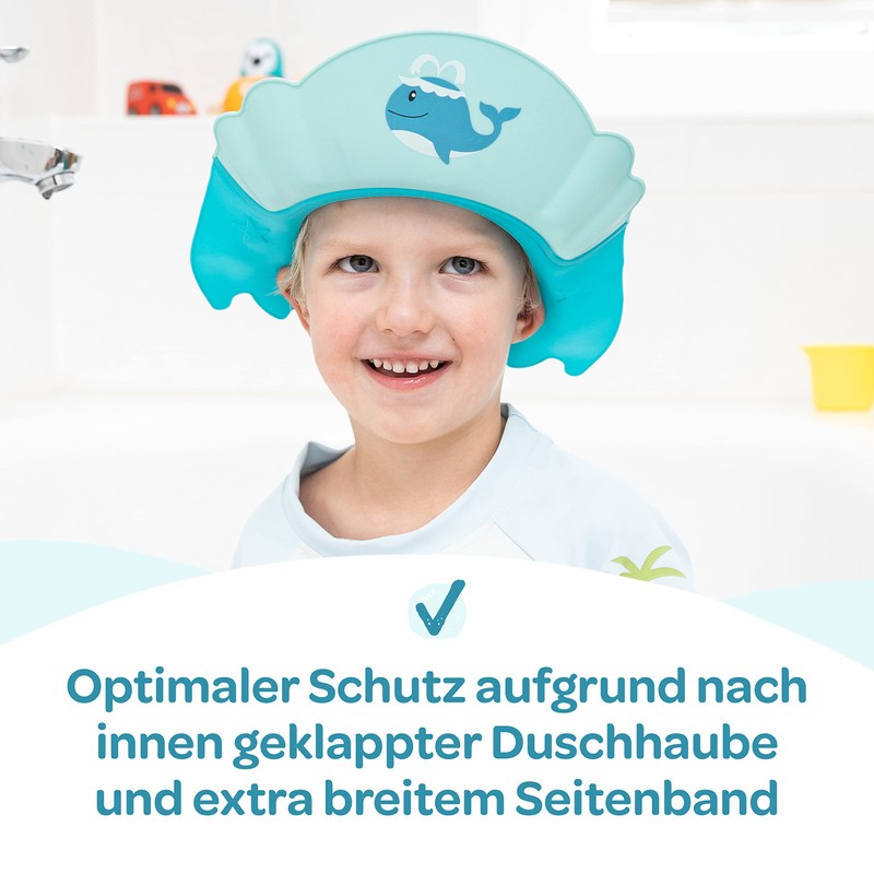 Windelstürmer Shower Cap Kids - A Shower Cap for Worry-Free