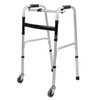 Walker Wheels Universal Rotating Adjustable Height Replacement Seniors Walker Front