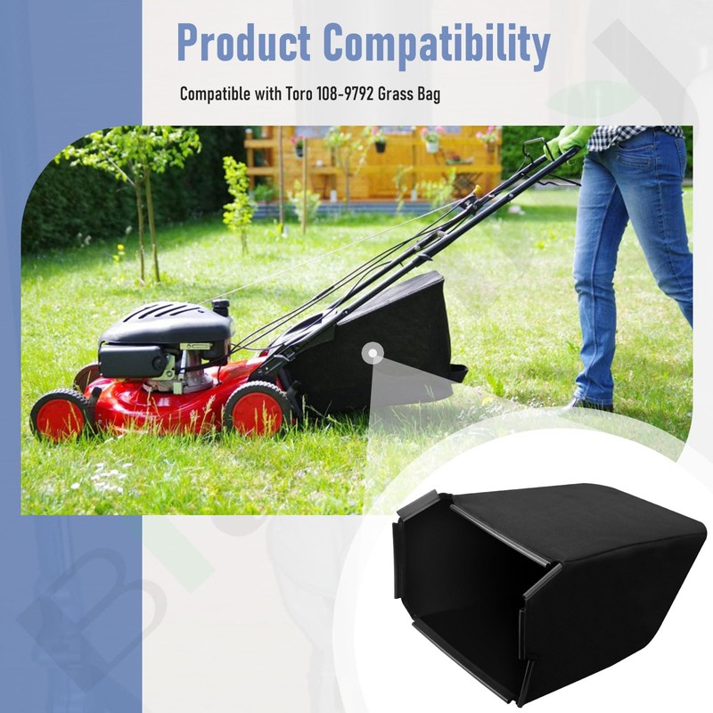 108-9792 Grass Bag - by Braveboy, Compatible with Toro 59304