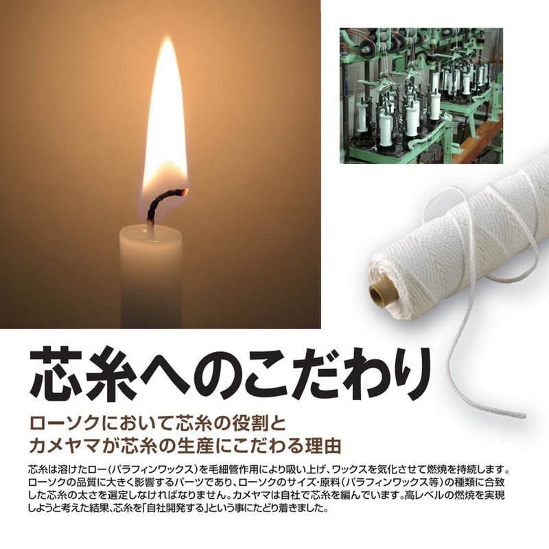 Kameyama Candle 10 Light Candle, Value Approx. 7.9 oz (225