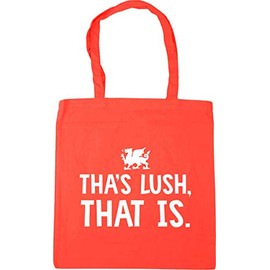 Hippowarehouse Tha's lush, that is. Tote Shopping Gym Beach Bag 42cm x38cm, 10 litres