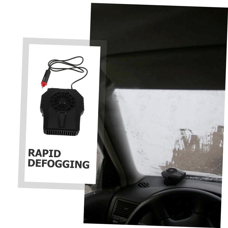 Mobestech 12v Car Heater Mini Windshield Defogger Auto Cool Fan