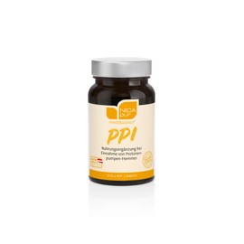 NICApur mediBalance PPI I Nutrients for Taking Proton Pump Inhibitors & Gastric Acid Blockers I with B12, B6, C and D, Folic Acid, Magnesium and Iron I Pure Substance without Additives I 30 Capsules
